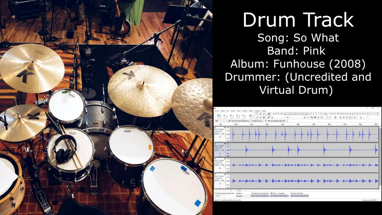 So What (Pink) • Drum Track