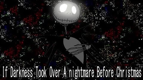 If Darkness Took Over A nightmare Before Christmas | Pibby X Animator ToonTowns (Special Halloween)