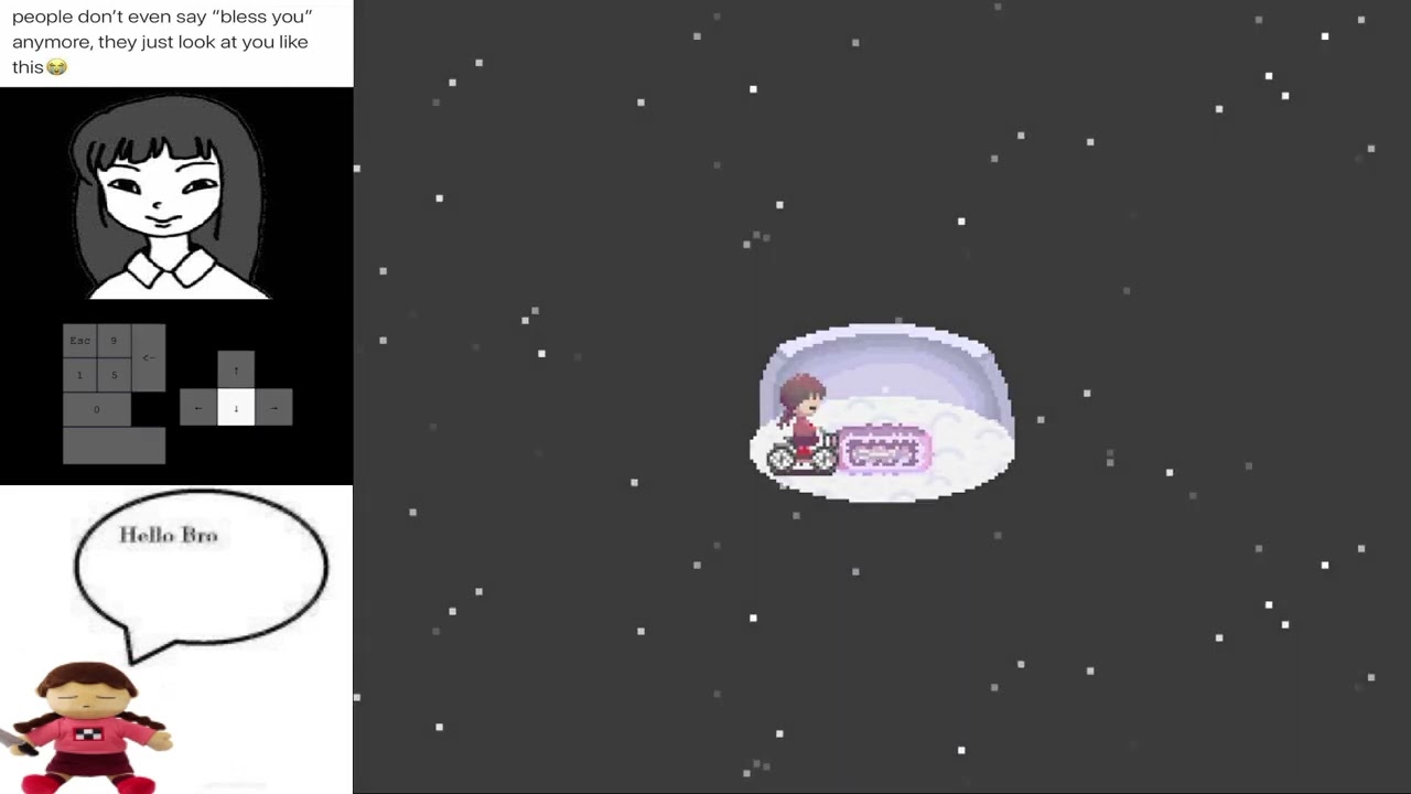 Yume Nikki - Hyperspeed Glitch (8x speed) with any effect (read