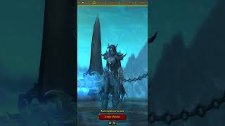 Frost Death Knight Transmog #worldofwarcraft #warcraft #wow #wowclassic #shorts #reels #gaming #dk