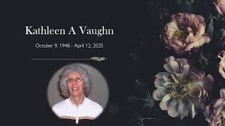 Kathleen Vaughn Memorial