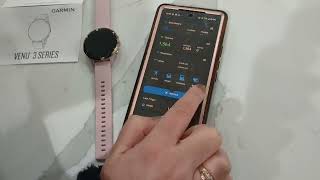Garmin Venu 3S Smartwatch Unboxing and Setup