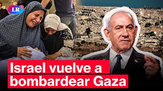 Israel Rompe La Tregua Y Realiza Nuevos Ataques En Gaza  lr