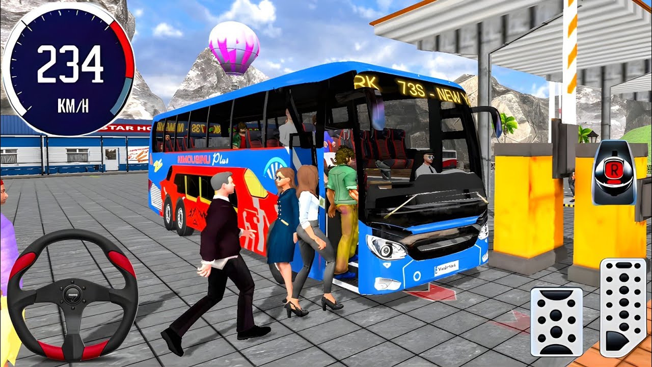 Real Bus Simulator 3D - City Coach Bus Driving 2026 - Bus Game Andriod Gameplay Part 2