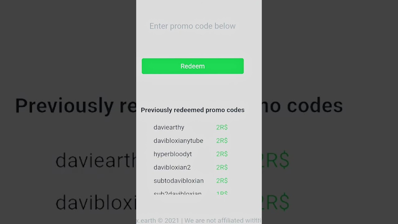 ALL NEW* 25 PROMO CODES FOR (RBLX.EARTH,CLAIMRBX,RBXDEMON,RBXGUM,BLOX.LAND)  *NOVEMBER 2022* 
