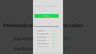 RBLX.EARTH PROMO CODES 2022 | RBLX EARTH #rblx #roblox #rblxearth #games #promo #code