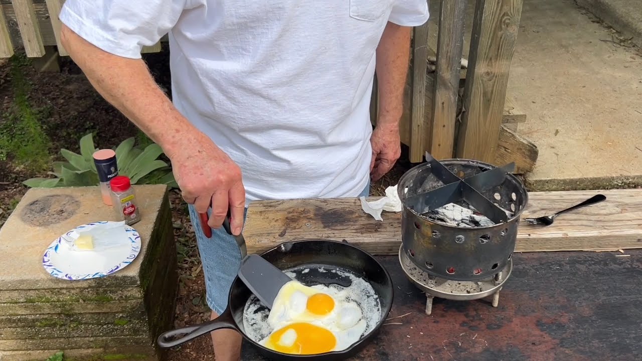 Homemade Hobo Stove Trivet, Let’s Try It Out