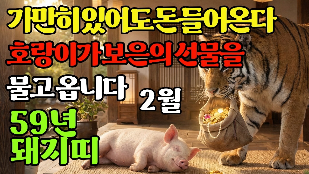 1959년생에게 기적이 일어납니다. 자식 복, 돈 복, 건강 복 한꺼번에 터지는 천기누설 타이밍 #운세