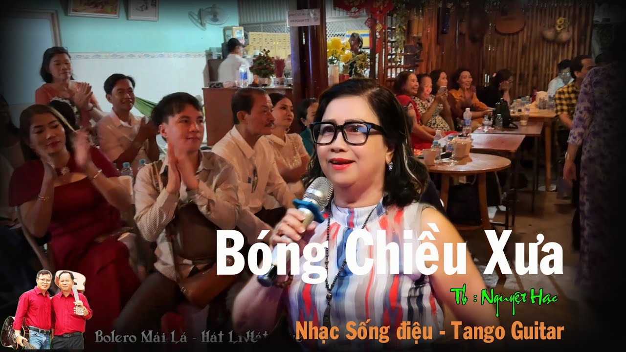Bóng Chiều Xưa | Nguyệt Hạc nhẹ nhàng điệu Tango | Bolero Mái Lá - Hát live