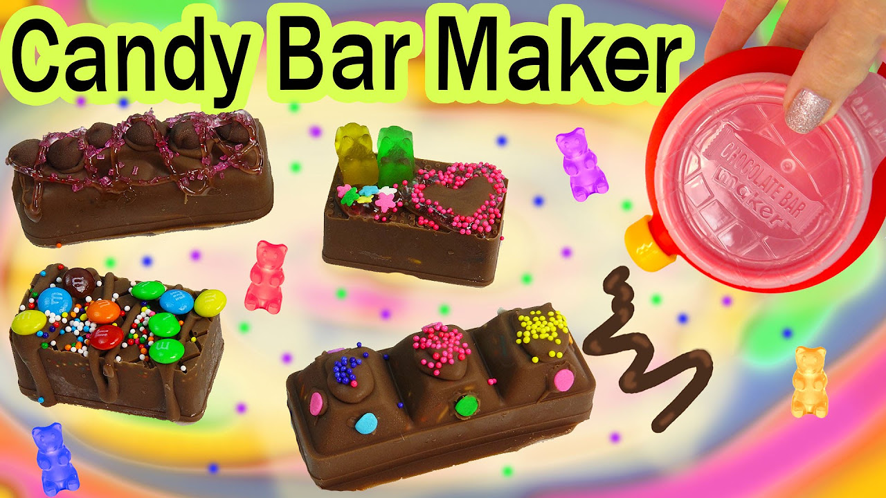 CHOCOLATE CANDY BAR Maker Kit Set REAL FOOD Set Does It Work Testing Video