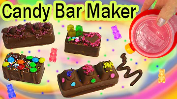 CHOCOLATE CANDY BAR Maker Kit Set REAL FOOD Set Does It Work? Testing Video