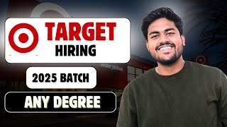 Target apprentice freshers| target off campus hiring 2025 batch | target apprentice apply online