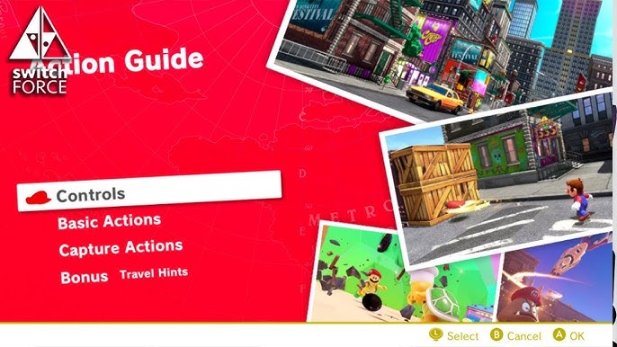 Super Mario Odyssey  Controls – GameAccess