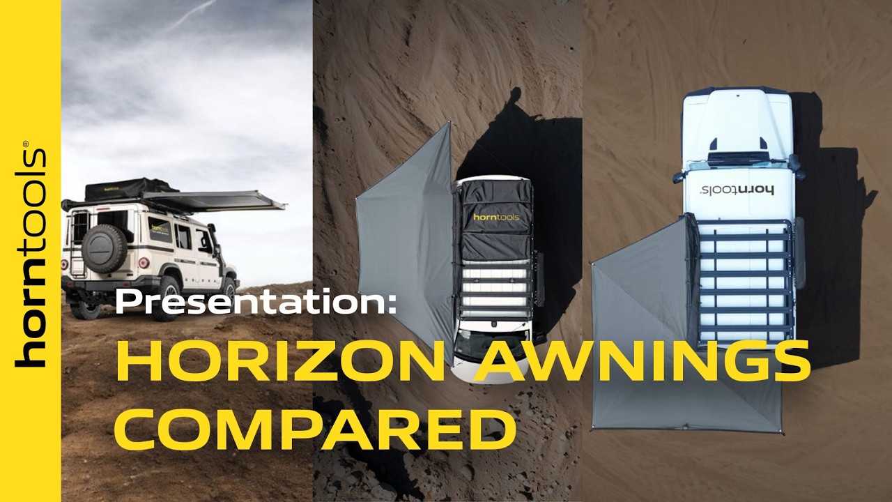 Awning Horizon Straight (Freestanding) – Video
