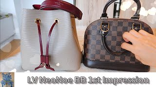 Louis Vuitton NeoNoe BB and NeoNoe MM comparison, review, what