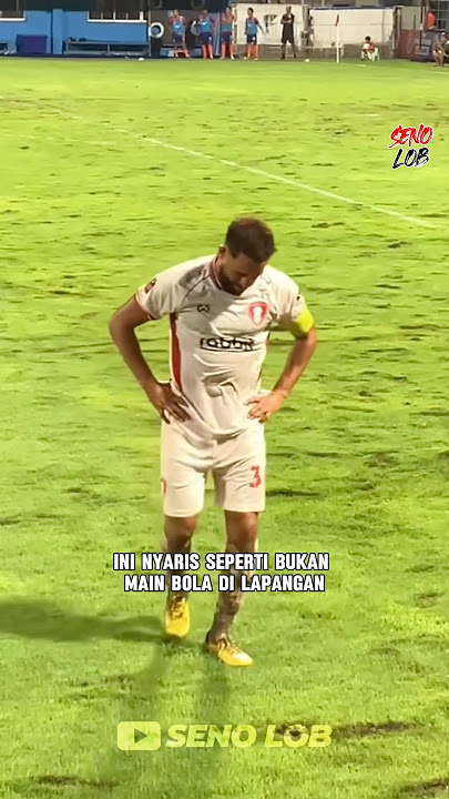 This match is like playing in a rice field, not in a stadium 😅 #footballnews #soccer