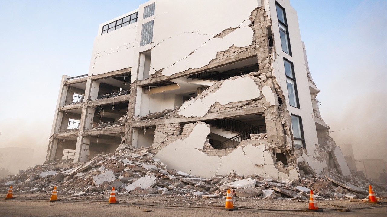 Indonesia Hit by Powerful M7.7 Earthquake!🚨 Buildings Collapse & Widespread Damage on Flores Island