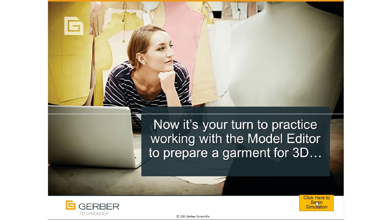 GERBER 格柏 - AccuMark 3D Lesson  2  Model Editor