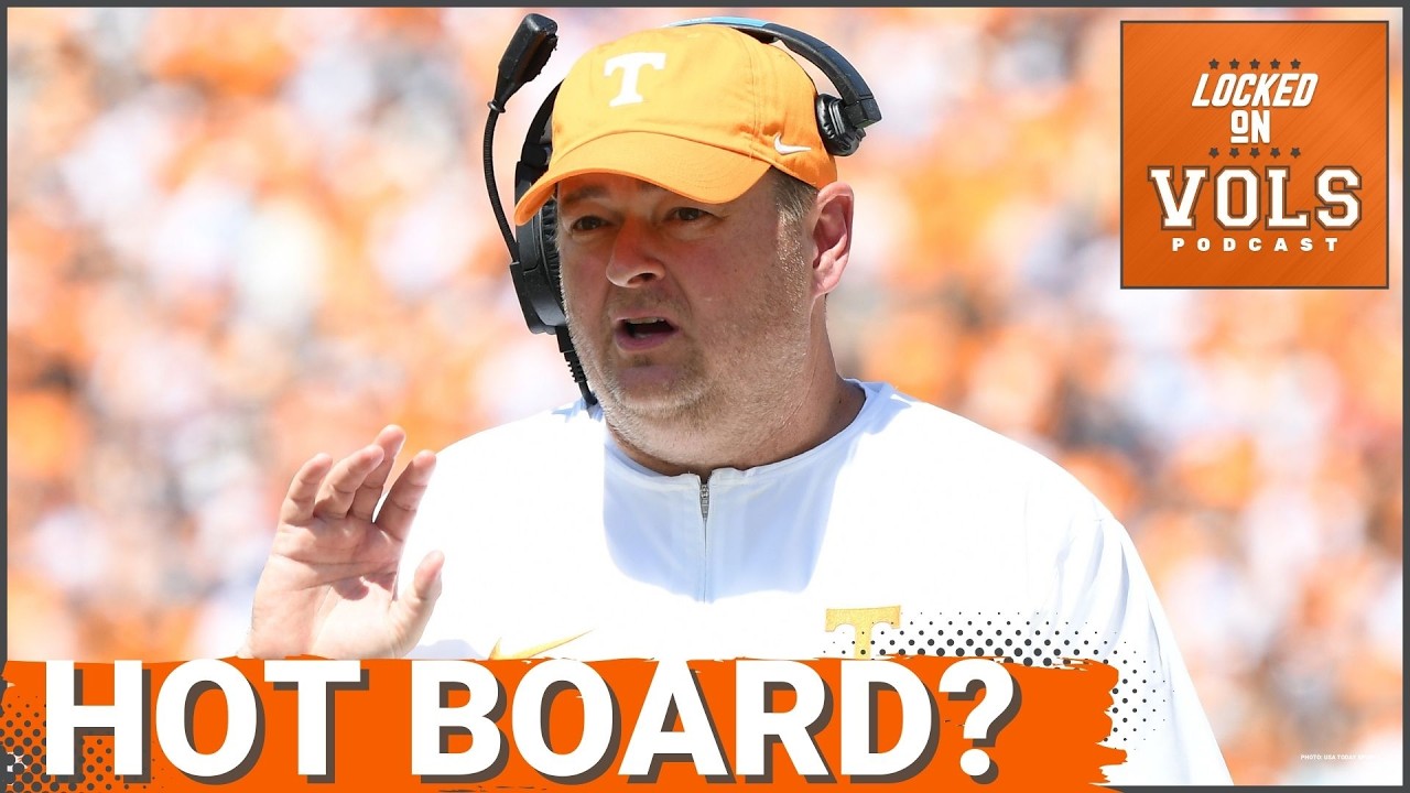 SHAKEUP: Tennessee Football CB Coach Michael Hunter DEPARTS for NFL, Rams | NEW Coaching Hot Board