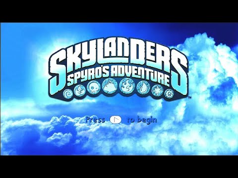 Skylanders: Spyro's Adventure Xbox 360 Playthrough - The Beginning Of My Journey