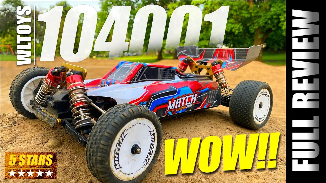 New Release! WLTOYS 104001 RC Baja Buggy REVIEW & GIVEAWAY 🏁 YouTube
