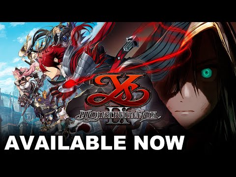 Ys IX: Monstrum Nox - Launch Trailer (PS4)