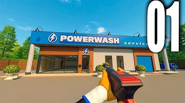 Power Wash Simulator 2 - Part 1 - The Beginning