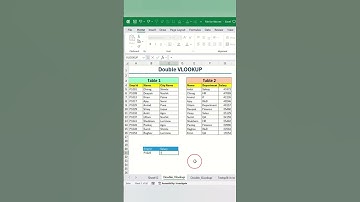 🔥 Double Vlookup formula in excel