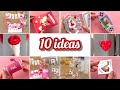 10 ideas  diy birt.ay gift ideas  cute gifts  easy present ideas