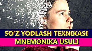 SO’Z YODLASH SIRLARI. MNEMONIKA // СЎЗ ЁДЛАШНИНГ ЛОКАЦИЯ ТЕХНИКАСИ. МНЕМОТЕХНИКА.