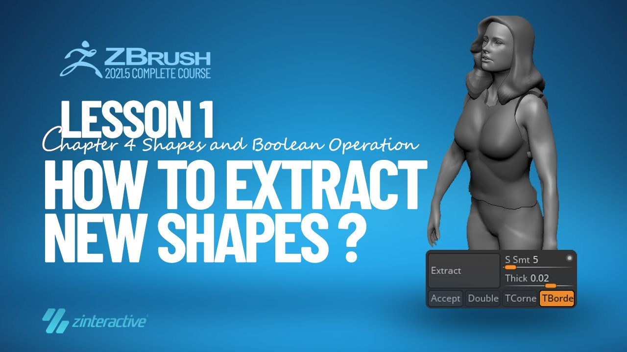 How to extend a shape in zbrush