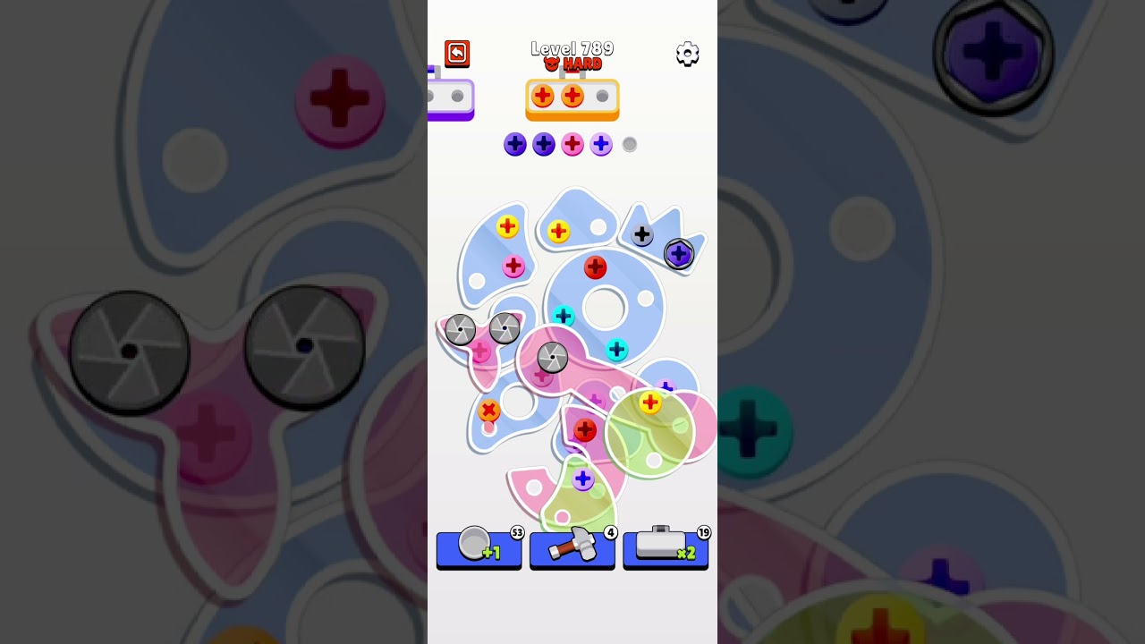 Screw Jam Level 735 Walkthrough Solution