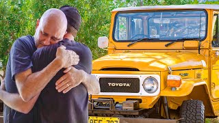 Surprising My Dad With His Old Car (Rebuilt Toyota LandCruiser) | Movie Length FJ45 Build Vlog