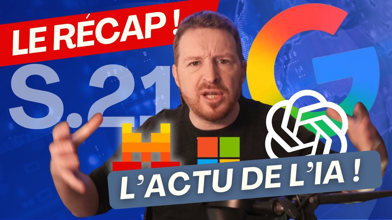Actualités IA. Cette semaine a été folle : le récap à ne pas manquer !