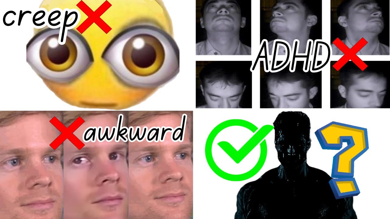 How to use your gaze (less creepy and more confident) - YouTube