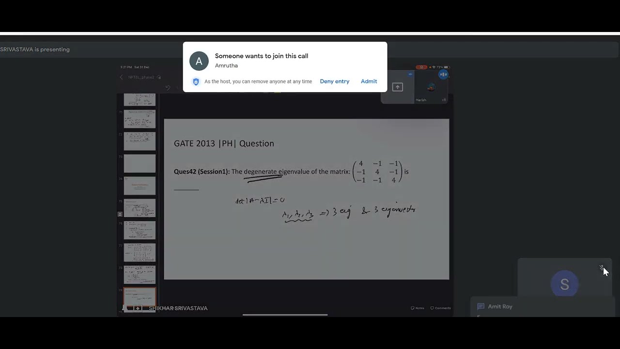 GATE Preparation PH206 | Elementary ideas about tensor | Physics - YouTube