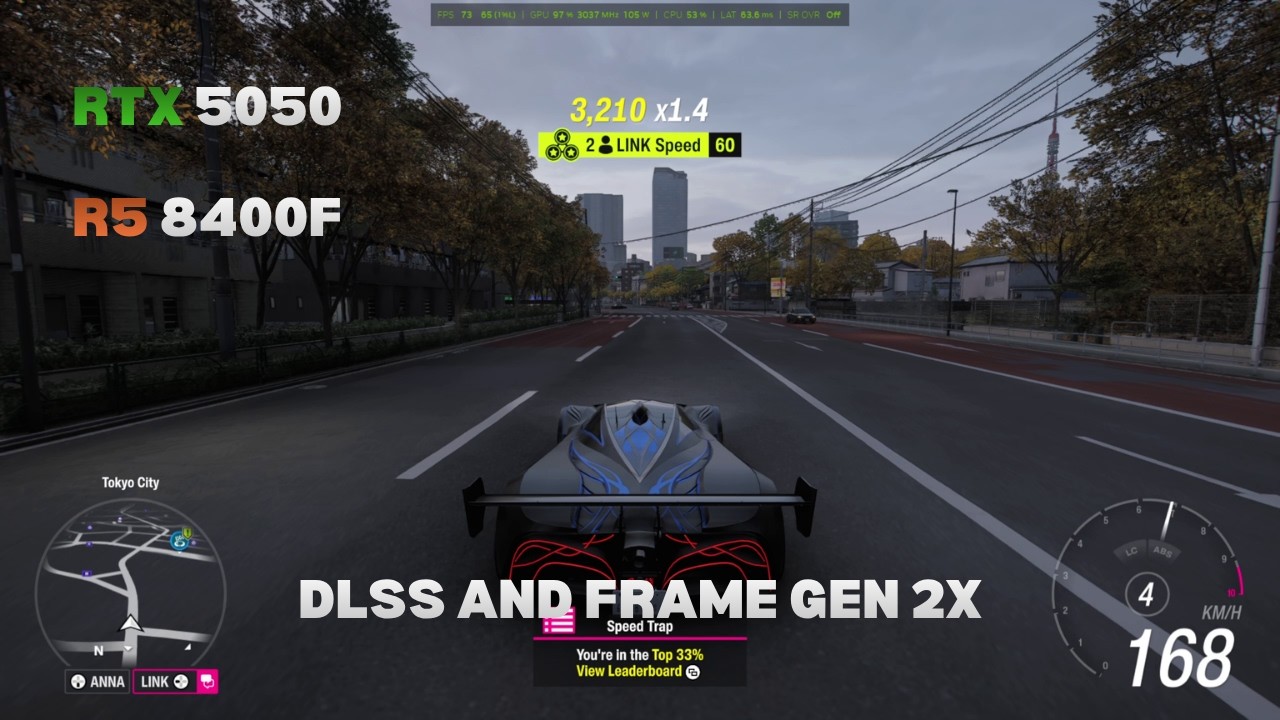 Forza Horizon 6 | R5 8400F | RTX 5050 (1080p) Testing | Optimised