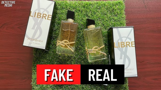 Fake vs Original Libre Yves Saint - Fake vs Original