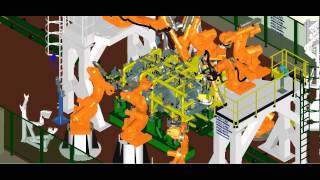 Simulation mit Robcad