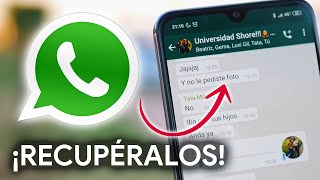 Aplicación para RECUPERAR MENSAJES de WhatsApp BORRADOS!! screenshot 5
