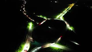 Time lapse of the M40 and A41 at 160M.