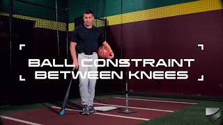 Ball Constraint Between Knees - Hitting Drills with Coach Erik Bakich screenshot 5
