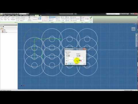 Autodesk Inventor Tutorial 3: Sketching Patterns: Rectangular, Circular, and Mirror