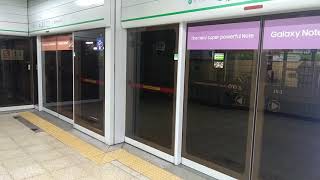 2호선 광폭형 GEC쵸퍼 282편성 내선순환 합정역 진입영상