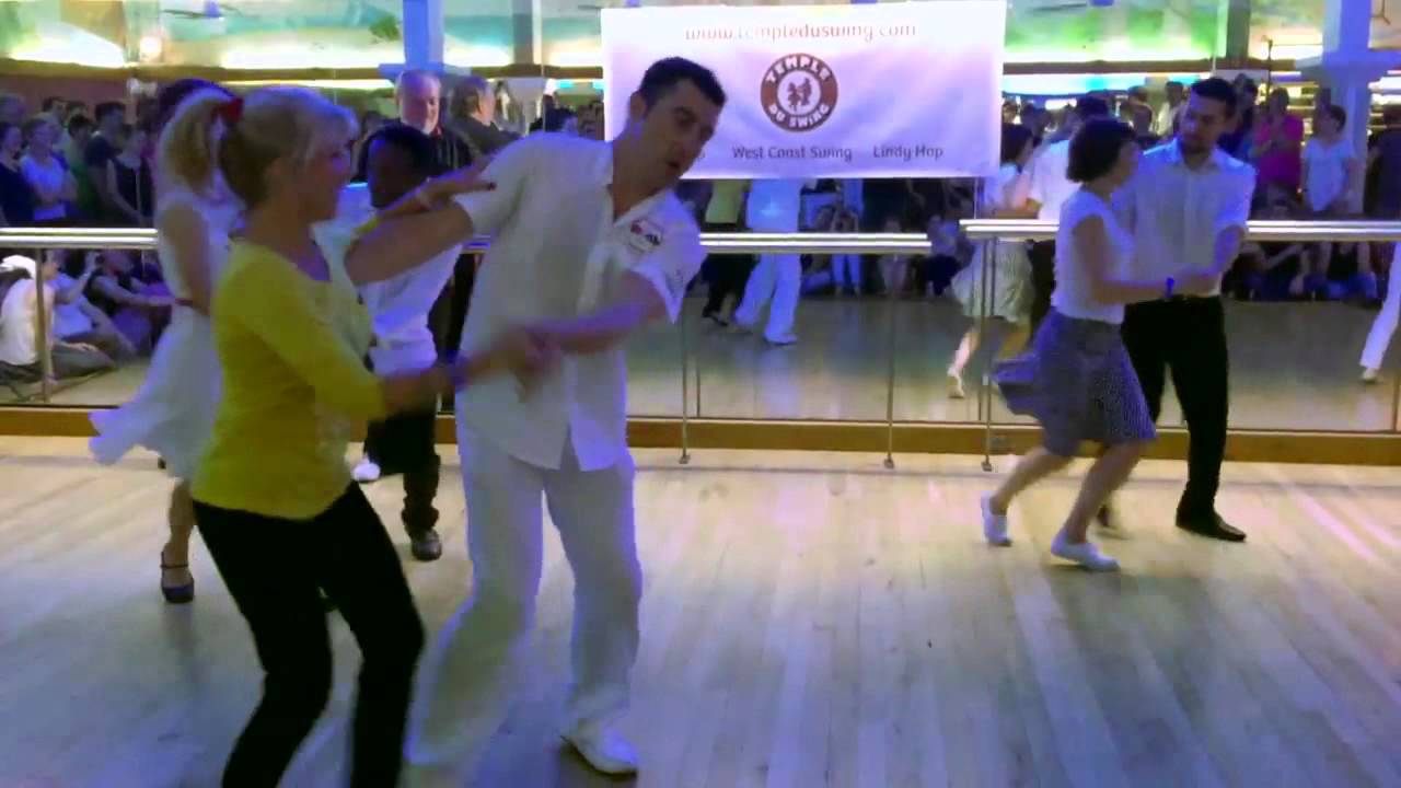 Démo Be Bop avancé fête de l'école Temple du Swing le 30 juin 2015