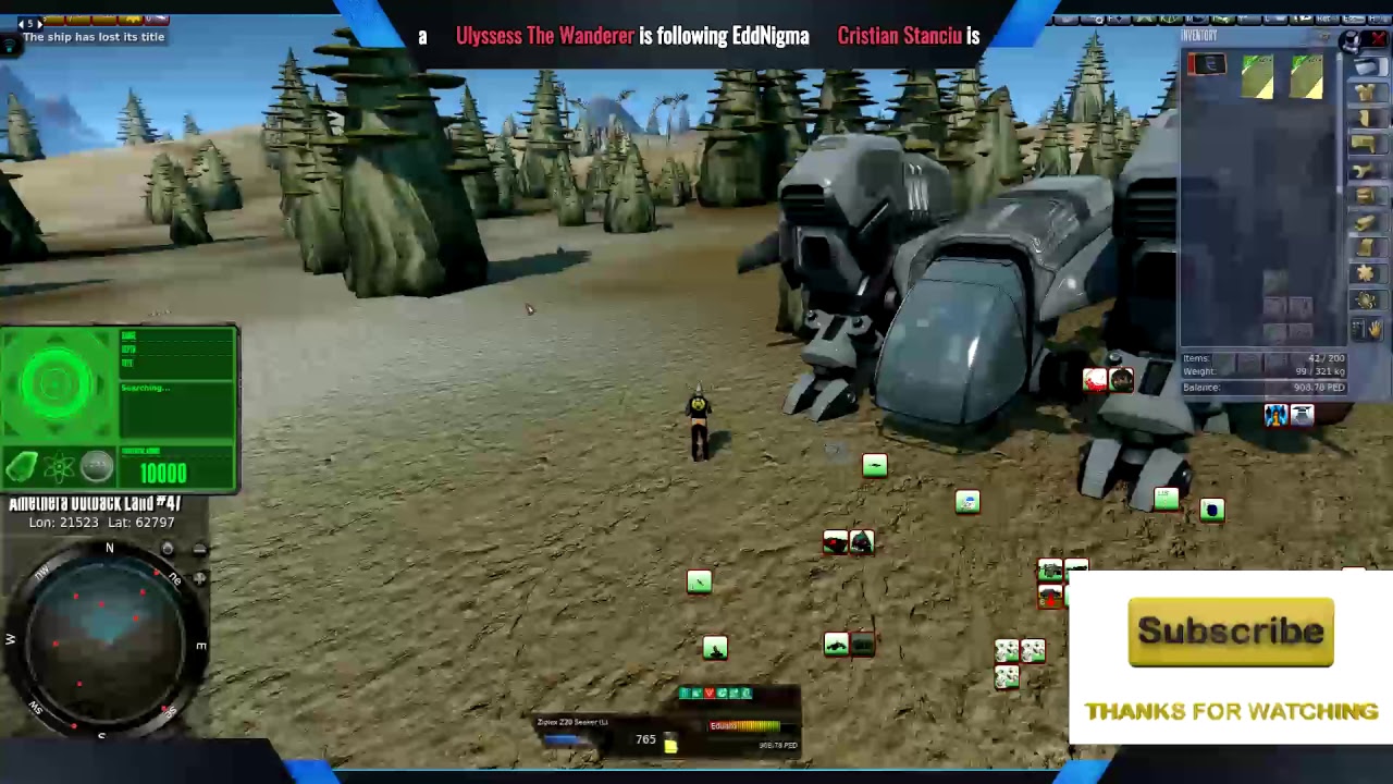 Entropia Mining with level 13 amp