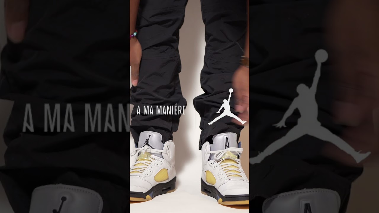 A MA MANIERE AIR JORDAN 5 'DAWN' On Feet PT 2 