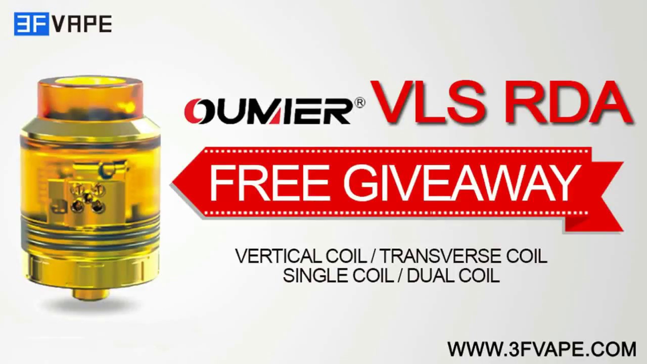 Oumier VLS RDA preview & Giveaway - YouTube