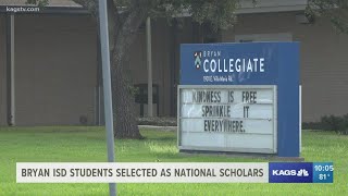 26 Bryan ISD students nationally recognized by the College Board