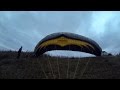 Параплан. Полет в Сильный ветер на Равене / Flying in the strong wind on Raven